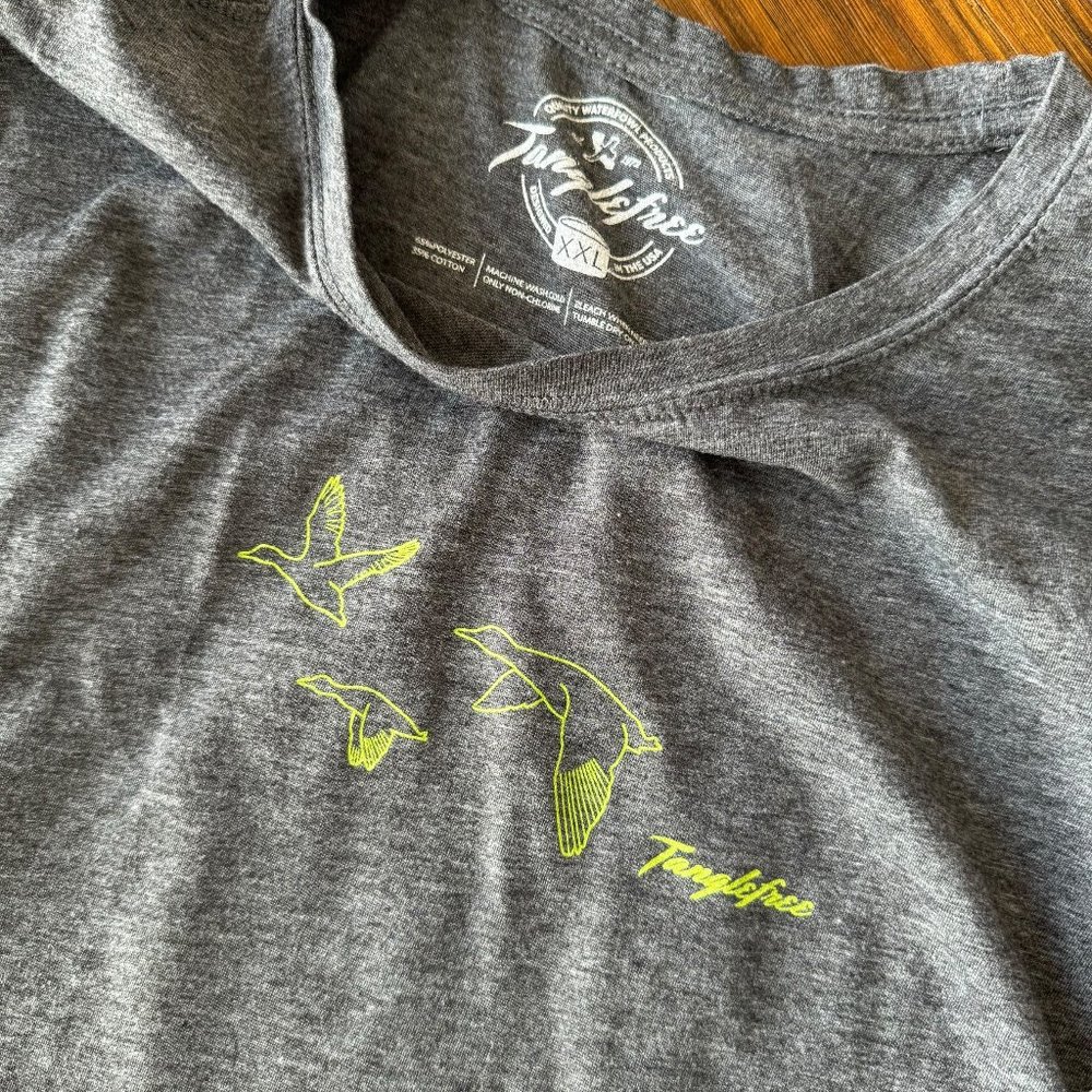 Tanglefree‎ Men's Snow Goose Tee T-Shirt Hunting Dogs